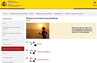 Web ministerio para la transición ecológica y reto demográfico