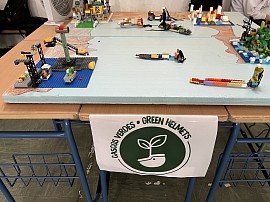 Maqueta Bahía de Algeciras Stand semana cultural